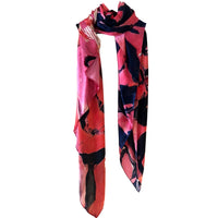 Camila NYC Fuchsia | Crinkle Silk